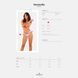 Напівпрозорі трусики Obsessive Heavenlly panties M/L, відкриті сідниці SO8170 фото 7