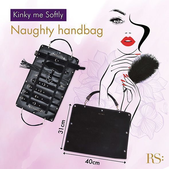 Подарунковий набір для BDSM RIANNE S &mdash; Kinky Me Softly Black: 8 предметів для задоволення SO3864 фото