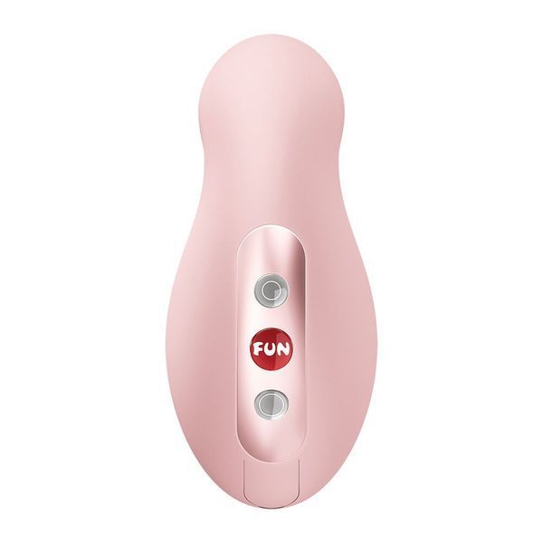 Вакуумний стимулятор з вібрацією Fun Factory Luna Soft Pink, 12 режимів вібрації, 11 рівнів вакууму SX3724 фото