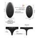 Вібратор у трусики Dorcel DISCREET VIBE XXL, підігрів та пульт ДК, трусики в комплекті SO6242 фото 4