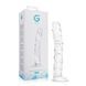 Скляний фалоімітатор Gildo Textured Glass Dildo No. 36 SX5026 фото 10