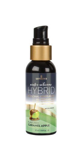 Змазка водно-силіконова Sensuva Hybrid Caramel Apple (57 мл) без цукру, можна для оральних пестощів SO3536 фото