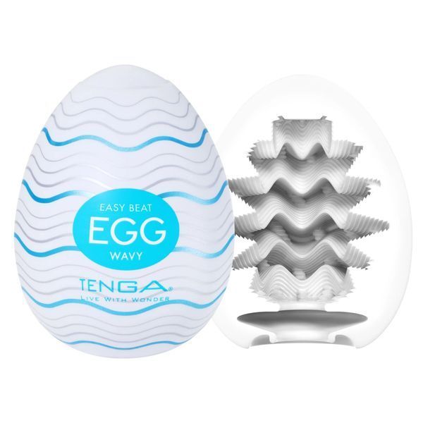 Набір мастурбаторів-яєць Tenga Egg Standard 3 Pack 1 (Wavy, Starry, Cubic) SX4023 фото