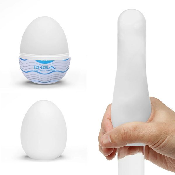 Набір мастурбаторів-яєць Tenga Egg Standard 3 Pack 1 (Wavy, Starry, Cubic) SX4023 фото