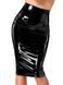 Спідниця Noir Handmade F378 Dominae Column PVC pencil skirt S SX4124 фото 4