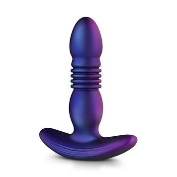 Анальна пробка з вібрацією та пульсацією Hueman - Supernova Thrusting Buttplug SX3891 фото