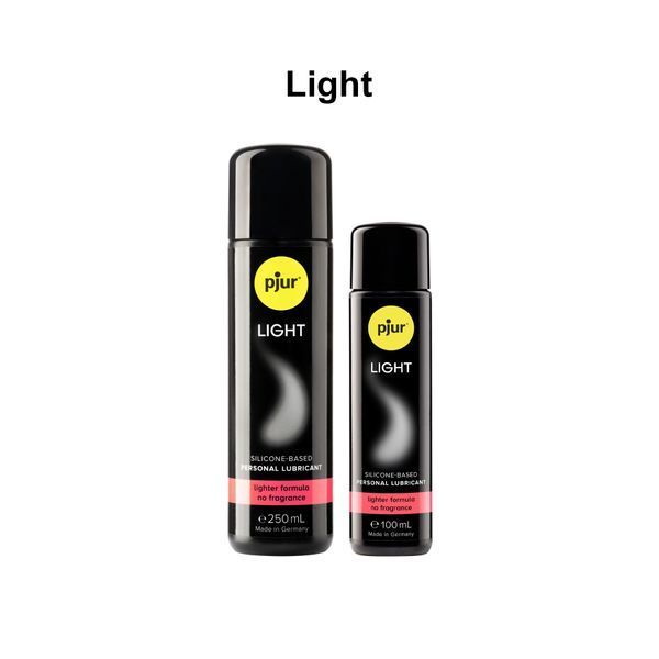 Силіконовий лубрикант pjur Light 100мл, найбільш рідкий, 2в1, для сексу та масажу, добрий для новачків PJ10210 фото