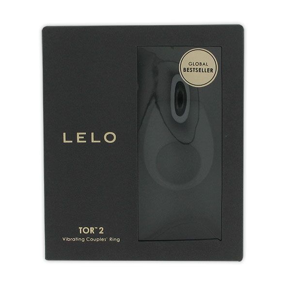 Ерекційне кільце з вібрацією LELO Tor 2 Black SO8119 фото