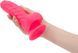 Ребристий фалоімітатор на присосці ADDICTION &mdash; Tom 7&Prime; Dildo With Balls &mdash; Pink, віброкуля в подарунок SO5585 фото 4