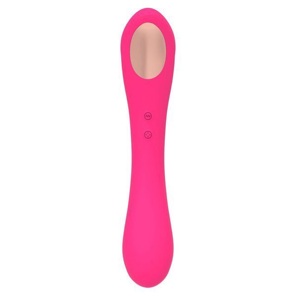 Вібратор та вакуумний кліторальний стимулятор 2-в-1 Alive Quiver Magenta Pink оновлена ​​модель SO6017 фото