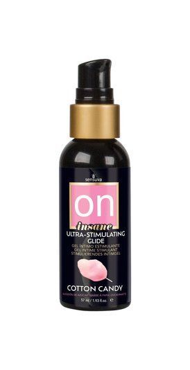 Збуджувальна змазка на гібридній основі Sensuva Ultra-Stimulating On Insane Cotton Candy (57 мл) SO7841 фото