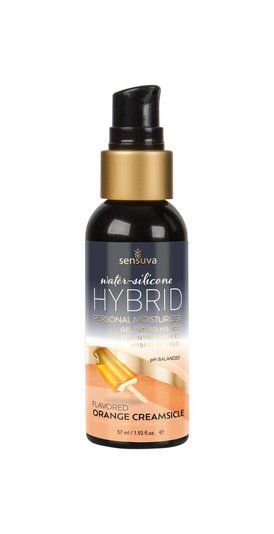 Змазка водно-силіконова Sensuva Hybrid Orange Creamsicle 57мл без цукру, можна для оральних пестощів SO3243 фото
