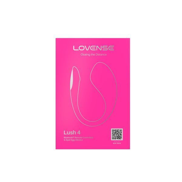 Смарт-віброяйце Lovense Lush 4, дуже потужне, швидке заряджання, LED-підсвічування SX2291 фото