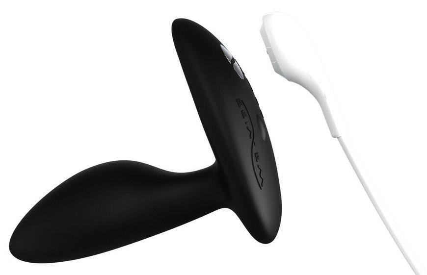 Анальна смарт-вібропробка We-Vibe Ditto+ Satin Black з пультом ДК SX2147 фото