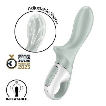 Анальний надувний вібратор Satisfyer Air Pump Booty 3, гнучкий стовбур SX2175 фото