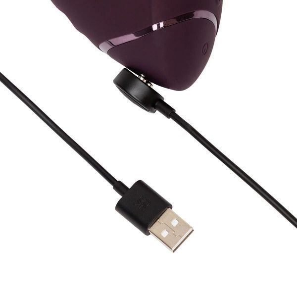 Подвійний вакуумний кліторальний стимулятор з вібрацією Womanizer Next Duo - Dark Purple SX3867 фото