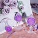 Анальна пробка Liebe Seele Icecream-shaped Crystal Anal Plug - Purple Medium SX4859 фото 5