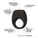 Ерекційне кільце з вібрацією LELO Tor 3 Black, керування зі смартфона SX0700 фото 2